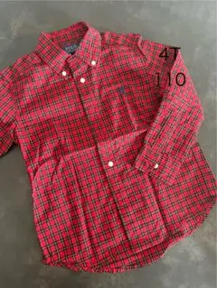 Polo Ralph Lauren チェック柄シャツ 4歳用