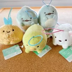 あじふらいのしっぽ　しろくま　ぺんぎん　とかげ　すみっこぐらし　マスコット