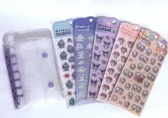 キャンドゥ サンリオ ぷくっとシール A7クリアバインダー リフィル10枚付き④