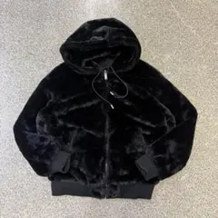 【美品 】ZARA リバーシブル ボアボンバー ジャケット USAサイズM