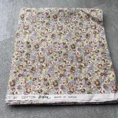小花柄 綿 生地 sweets forest 日本製 こばやし ハンドメイド