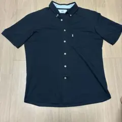 EDWIN 半袖シャツ L.黒