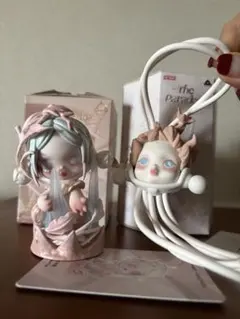 スカルパンダThe Paradoxシリーズ　充電ケーブル+フィギュア