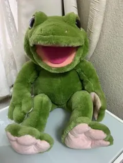 プレイトーキン　カエル　ぬいぐるみ　ビッグサイズ　パペット　ヴィンテージ　希少品 2025年最新】プレイトーキン パペット カエルの人気アイテム
