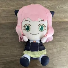 アーニャ ぬいぐるみ 猫耳付き 約30cm