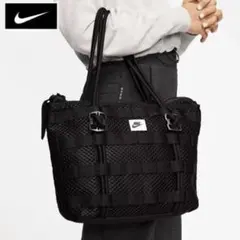 NIKE メッシュ トートバッグ ブラック　黒　トート　12Lのサムネイル