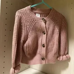baby GAP ピンク カーディガン 12/18ヶ月