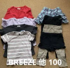 BREEZE ブリーズ他 女の子用お洋服 100サイズまとめ売り