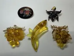 本鼈甲 べっ甲 ブローチ いろいろ♡