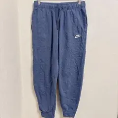 【美品】NIKE ナイキ スウェットパンツ ジョガーパンツ ブルー Mサイズ