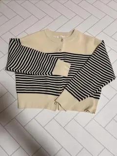 cepo ストライプカーディガン