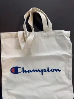 Champion トートバッグ アイボリー