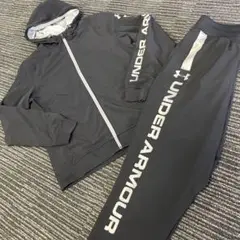 UNDER ARMOUR アンダーアーマーフルジップフーディー パンツのセットM