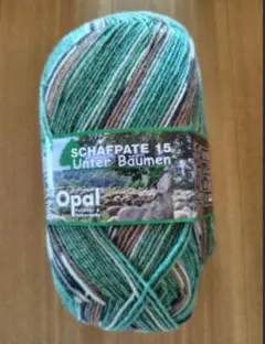opal毛糸 SCHAFPATE 15　11361　グリーン系