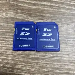SDカード 2GB 2枚