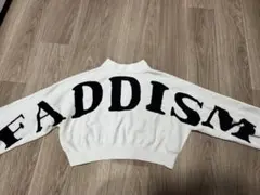 GYDA ホワイト クロップドニット