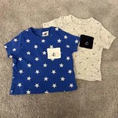 PETIT BATEAU 67cm Tシャツ　2枚