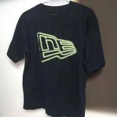 NEW ERA 半袖 Tシャツ ブラック ネオンロゴ Sのサムネイル