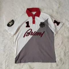【希少】 Brioni ブリオーニ　ポロシャツ　XXL　POLO CLUBのサムネイル