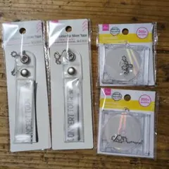 銀テープ用キーホルダー　キーホルダーCD風•開閉可能　ダイソー