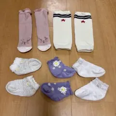 ベビー　靴下　レッグウォーマー　セット売り　9-14cm