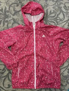 adidas 花柄ウィンドブレーカー　L
