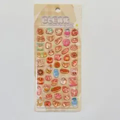 【新品未使用】 クリアぷくぷくキャンディシール シール パン 国内製品
