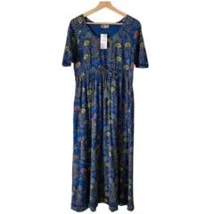 匿名配送☆タグ付き未使用☆マライカ　スーリヤ　surya　ロング　花柄ワンピース