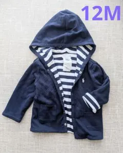 Ralph Lauren リバーシブル パーカー ネイビー ラルフローレン　80