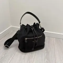 kate spade 巾着バッグ ブラック