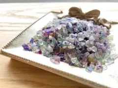 たっぷりフローライトさざれ20g まとめ売り　蛍石