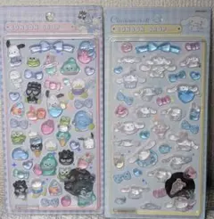 ボンボンドロップシール　サンリオ はぴだんぶい シナモロール2枚セット