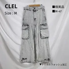 極美品 クレイル M47 デニムカーゴ ケミカルウォッシュ 完売 Y2K 　M