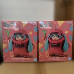 ガンダム45周年×初音ミク フィギュア シャアザクぐるみ