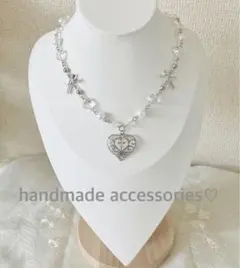 透かしハートネックレス フェアリーグランジ バレエコア ウィッシュコア