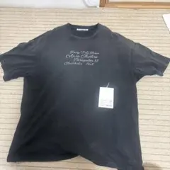 8/5まで　Acne Studios ロゴ刺繍 Tシャツ ブラック　確実正規品のサムネイル
