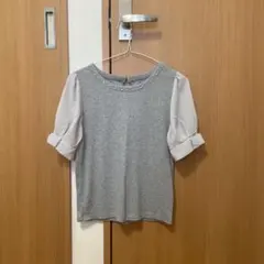 マジェスティックレゴン　半袖　カットソー　グレーのサムネイル