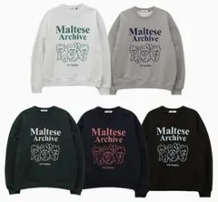 Wai Kei Maltese Archive スウェット　ホワイト　トレーナー