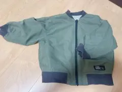 【即日発送】BREEZE ジャケット 100cm オリーブグリーン リバーシブル
