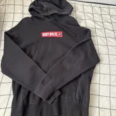 NIKE ブラックパーカー XL JUST DO IT.