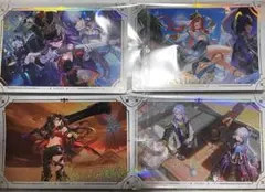 原神シールウエハース2シール未開封4枚セット バラ売り可能①