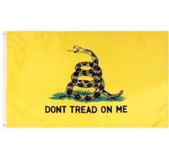 フラッグ 旗 60×90cm サインバナー　DONT TREAD ON ME