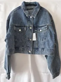 ショート丈 デニムジャケット