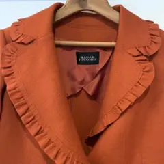 MADAM JOCONDE テーラードジャケット フリル オレンジのサムネイル