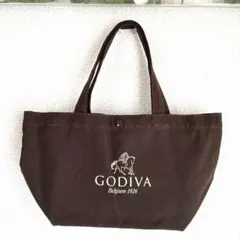 新品 GODIVA ♥️ ブラウン トートバッグ 両面プリント