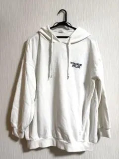 INGNI パーカー トレーナー ロゴ ホワイト 白 長袖 冬服