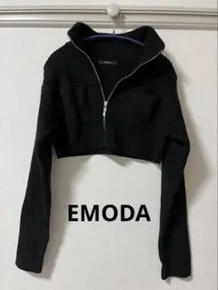EMODA ショート丈ニット　カーディガン