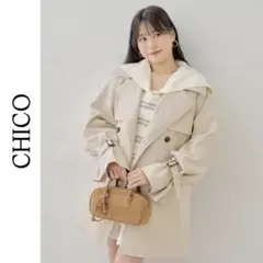 新品未使用 タグ付き 【 2025春夏新作 】 チコ chico トレンチコート