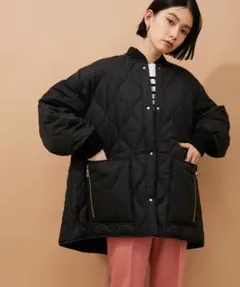 キルティングコートショート