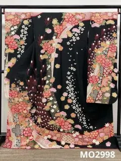 振袖 豪華 大輪 金駒 金彩 刺繍 身丈166cm 撥水加工済　MO2991 振袖 豪華 大輪 金駒 金彩 刺繍 身丈166cm 撥水加工済 MO2991 - メルカリ